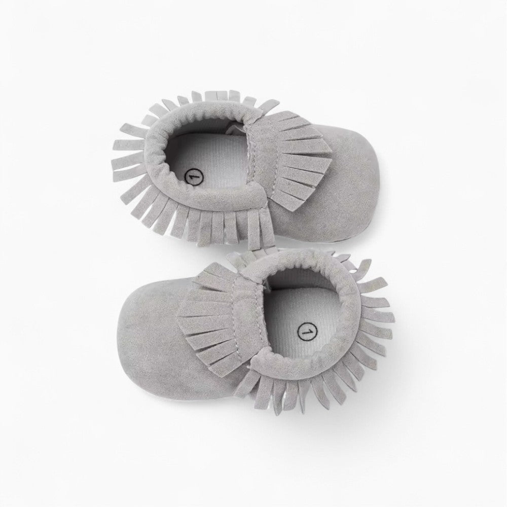 Mocassins Premiers Pas En Coton Pour Bébé