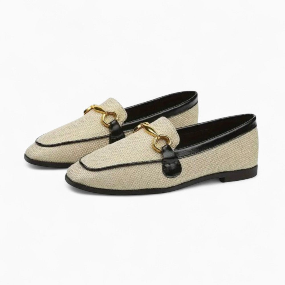 Mocassins Classiques À Petits Talons Carrés Pour Femme