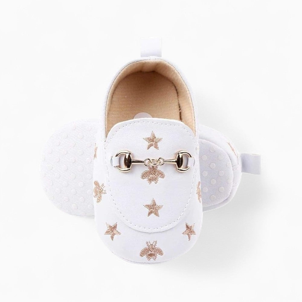 Petit Mocassin En Cuir Pour Bébé