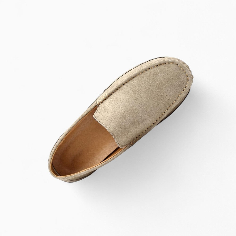Mocassins Classiques En Cuir Véritable Respirants