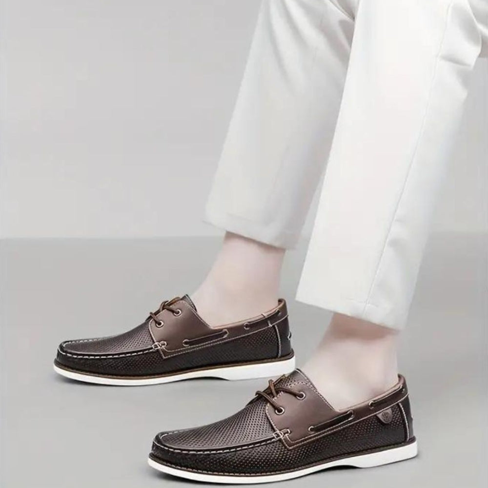 Mocassins Style Bateau En Daim Pour Homme