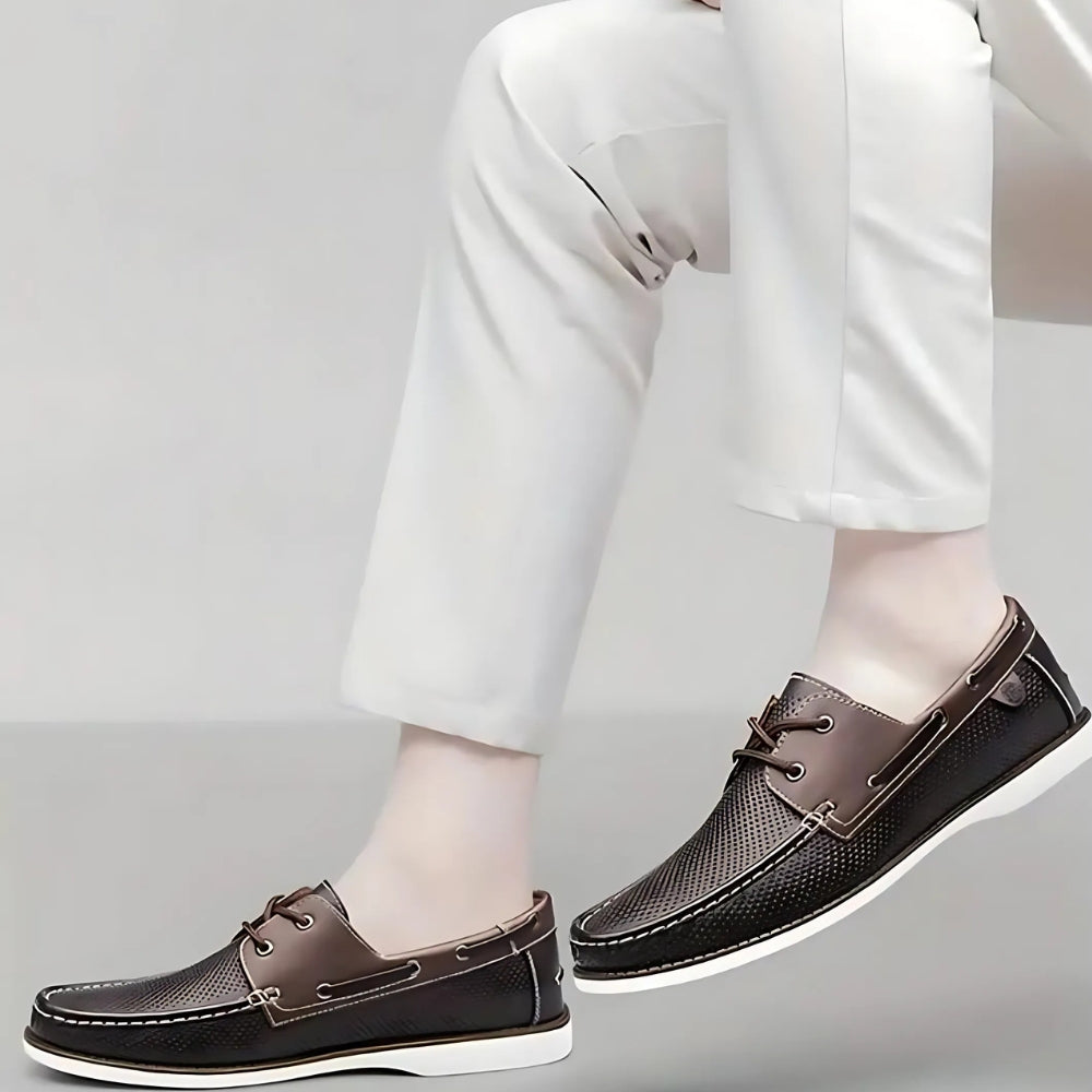 Mocassins Style Bateau En Daim Pour Homme
