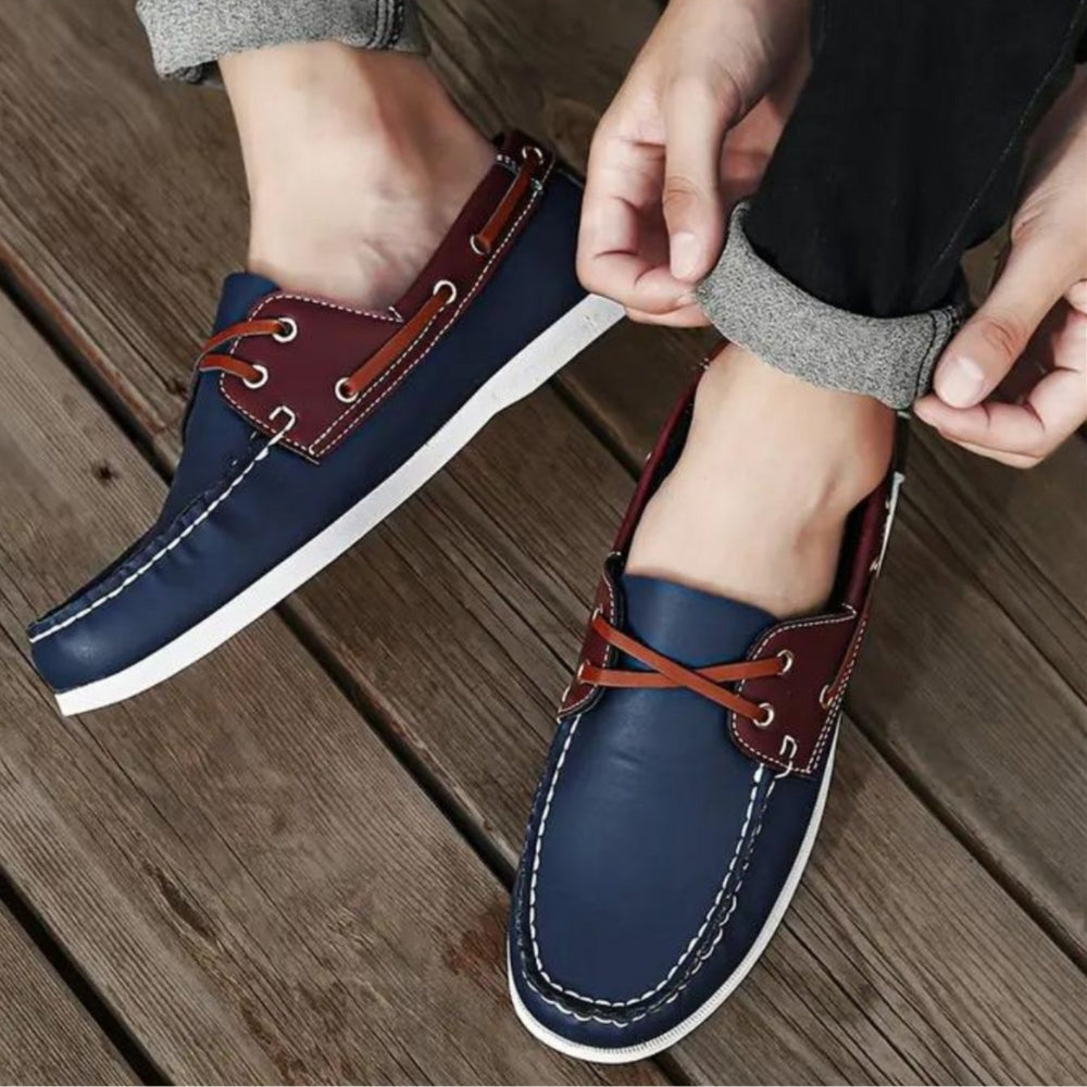 Mocassins Souples Tendances En Cuir Synthétique Pour Homme