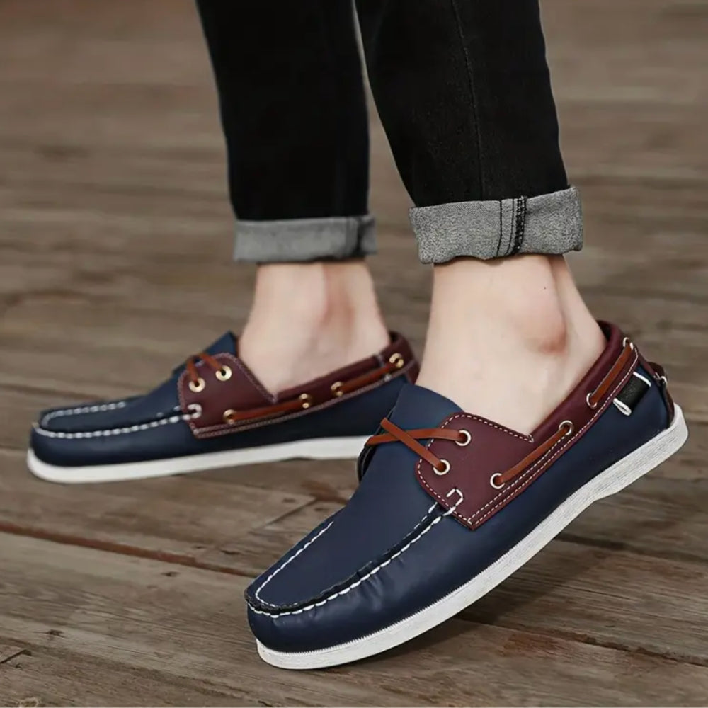 Mocassins Souples Tendances En Cuir Synthétique Pour Homme