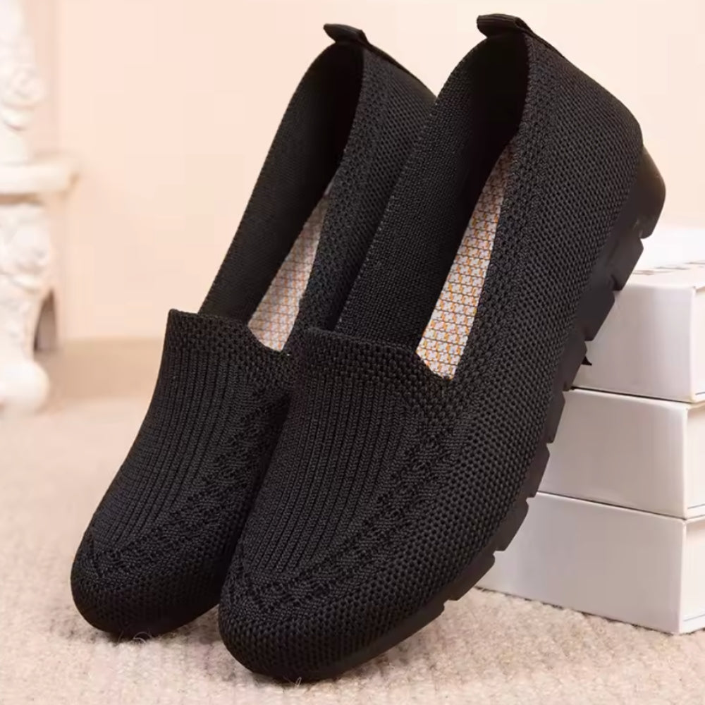Mocassins Souples En Maille Pour Femmes