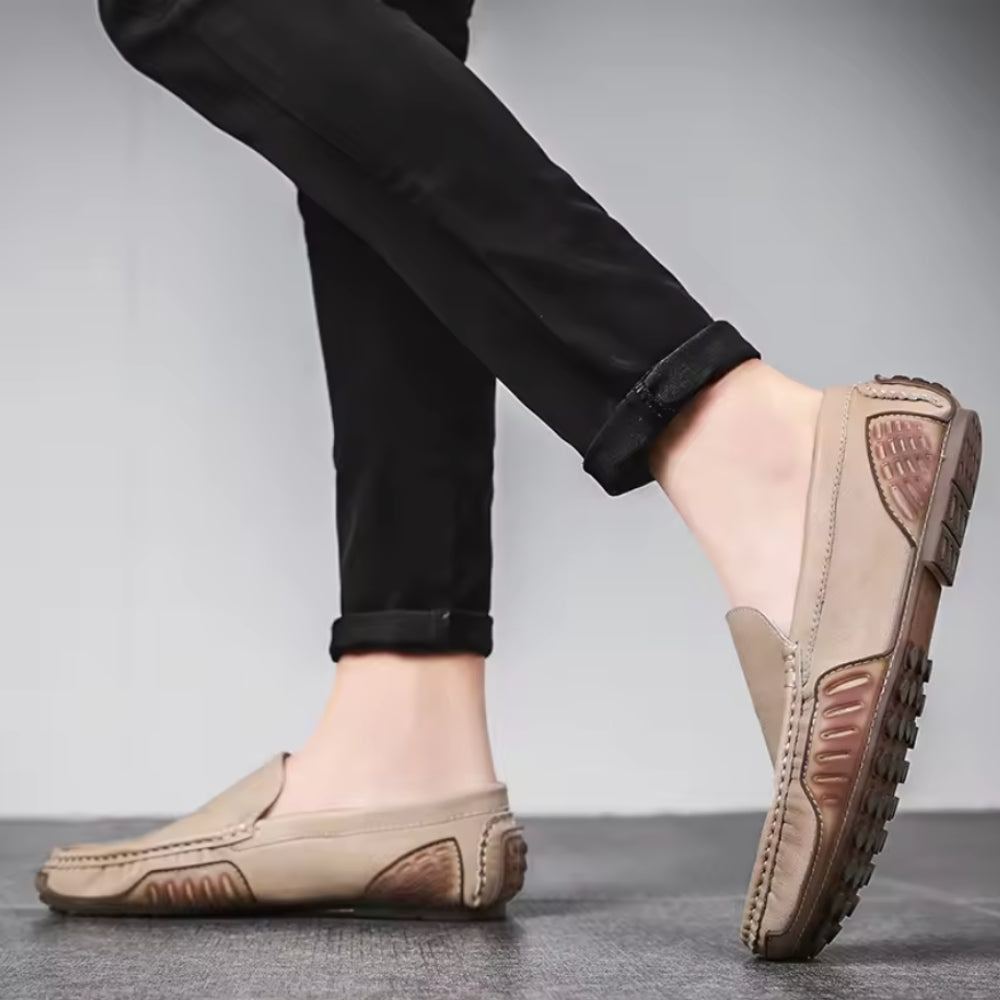 Mocassins Souples En Cuir Synthétique Pour Homme