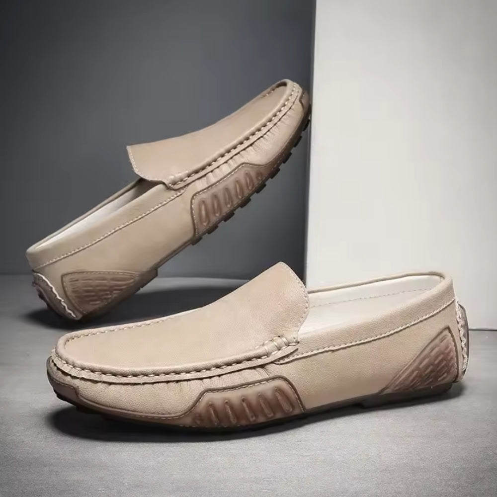Mocassins Souples En Cuir Synthétique Pour Homme