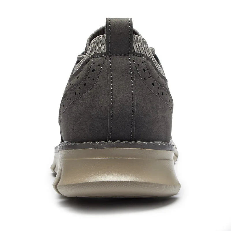 Louis Baskets en Daim Premium – Style Brogue Casual Chic et Respirant