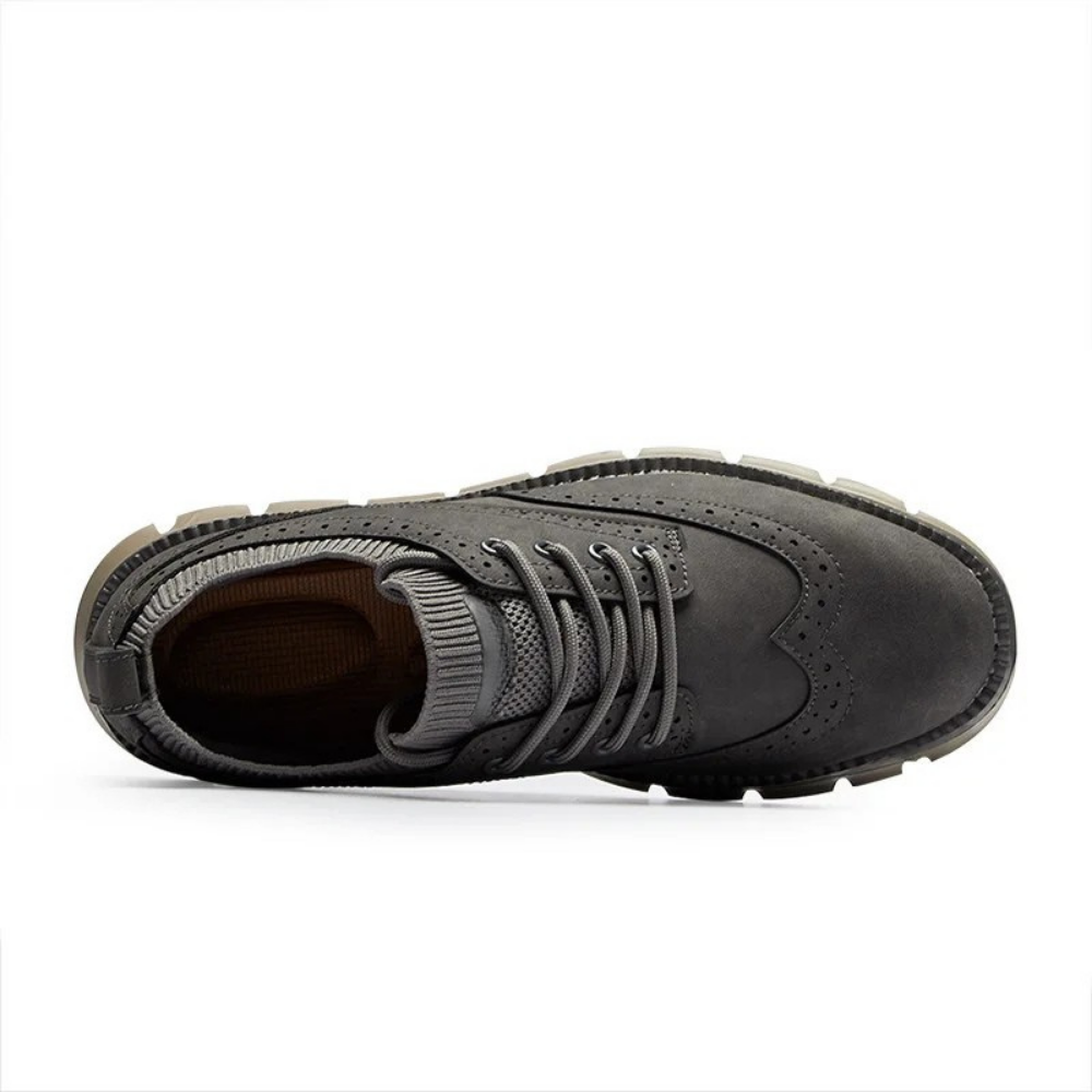 Louis Baskets en Daim Premium – Style Brogue Casual Chic et Respirant