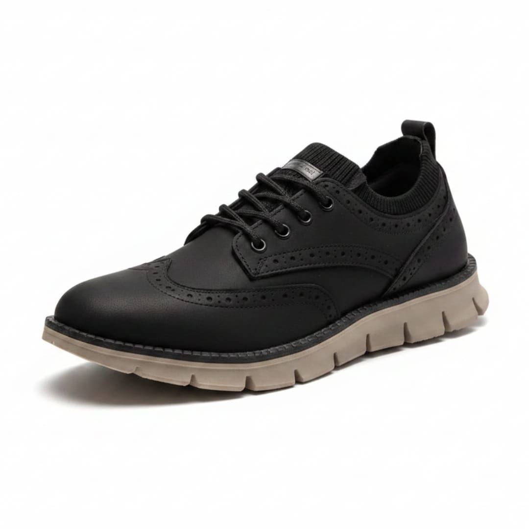 Louis Baskets en Daim Premium – Style Brogue Casual Chic et Respirant