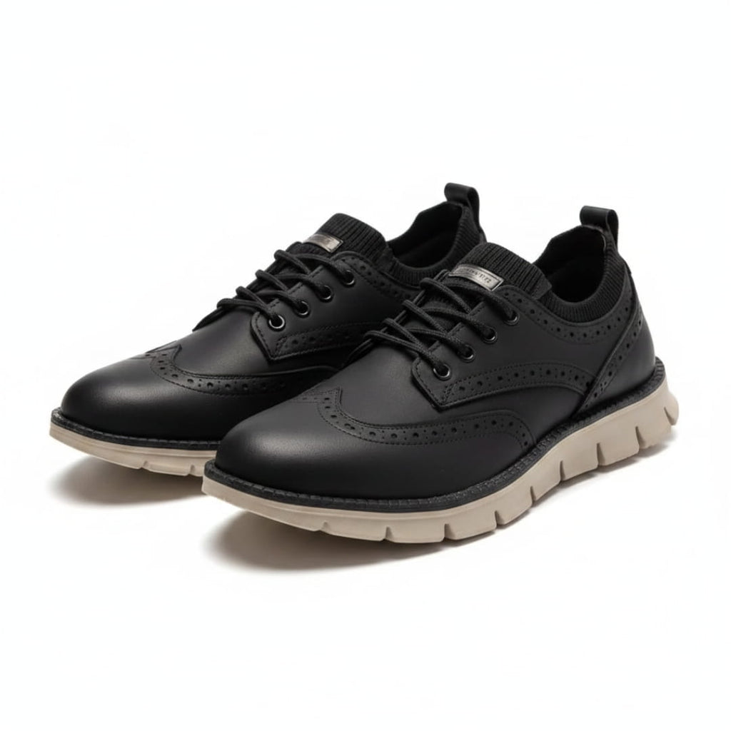 Louis Baskets en Daim Premium – Style Brogue Casual Chic et Respirant