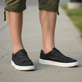 Canyon Sneakers en Cuir Classiques – Baskets Minimalistes Casual à Lacets