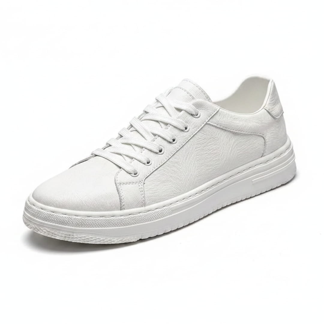 Canyon Sneakers en Cuir Classiques – Baskets Minimalistes Casual à Lacets