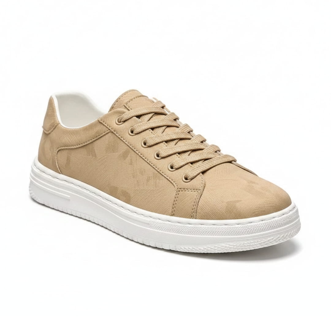 Canyon Sneakers en Cuir Classiques – Baskets Minimalistes Casual à Lacets