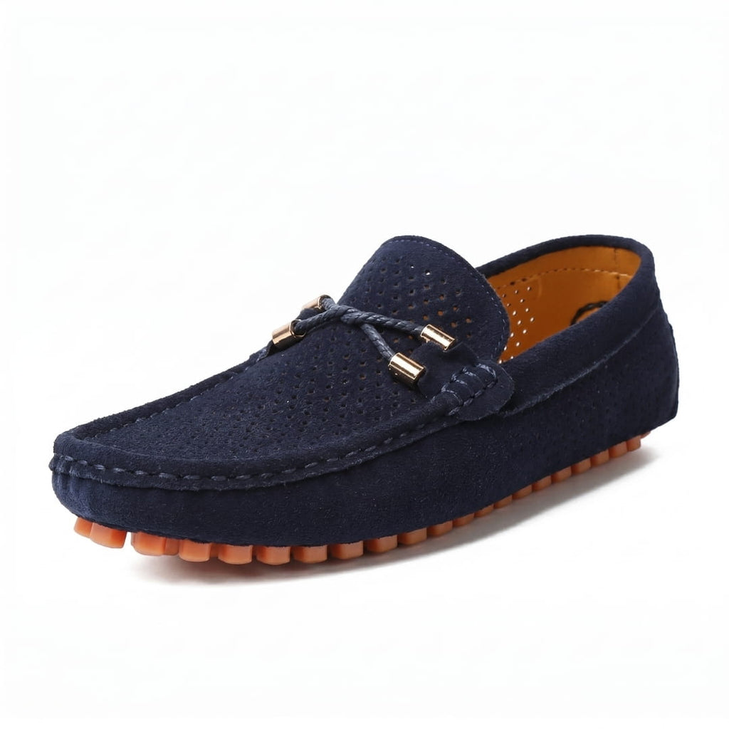 Clément Mocassins Driving en Cuir Souple – Chaussures Légères Casual à Enfiler
