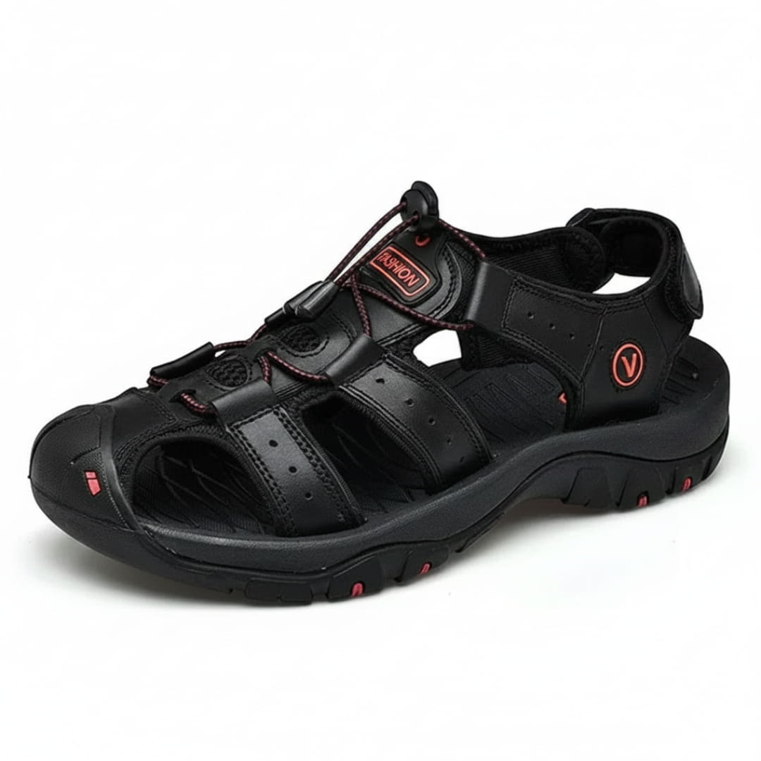 Kairo Cuir Sandales Pêcheur – Confort Estival Souple Marche Chaussures