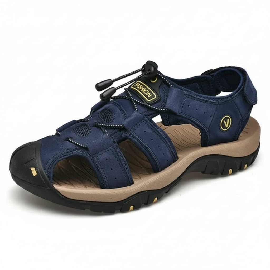 Kairo Cuir Sandales Pêcheur – Confort Estival Souple Marche Chaussures