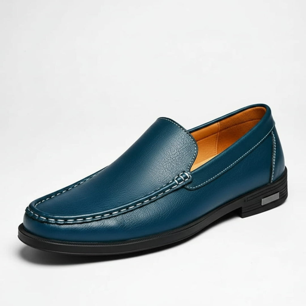Alberto Mocassins en Cuir – Confort Durable Chaussures À Enfiler Habillées