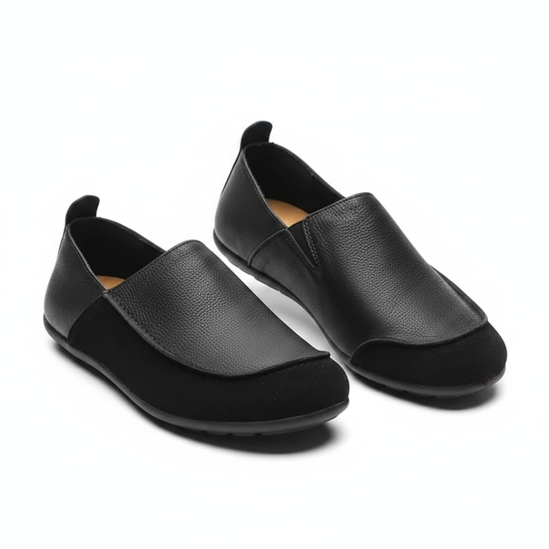 Simon Daim et Cuir Chaussures – Confort Souple À Enfiler Décontracté