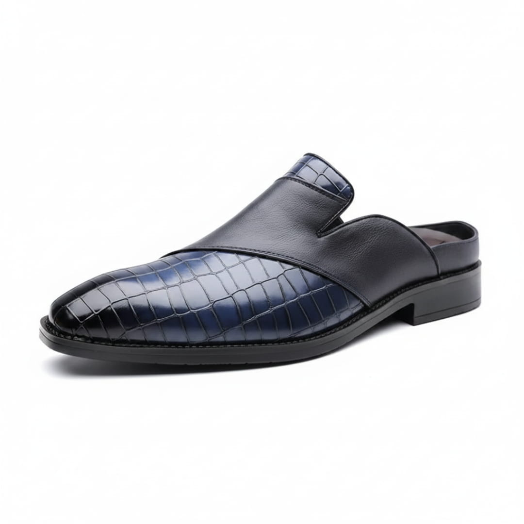 Sandro Mocassins Mules en Cuir – Style Chic Formel Chaussures À Enfiler