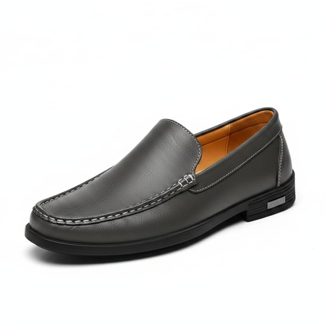Alberto Mocassins en Cuir – Confort Durable Chaussures À Enfiler Habillées