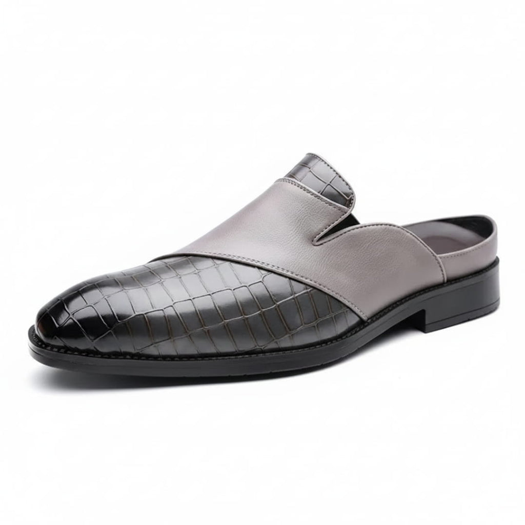 Sandro Mocassins Mules en Cuir – Style Chic Formel Chaussures À Enfiler