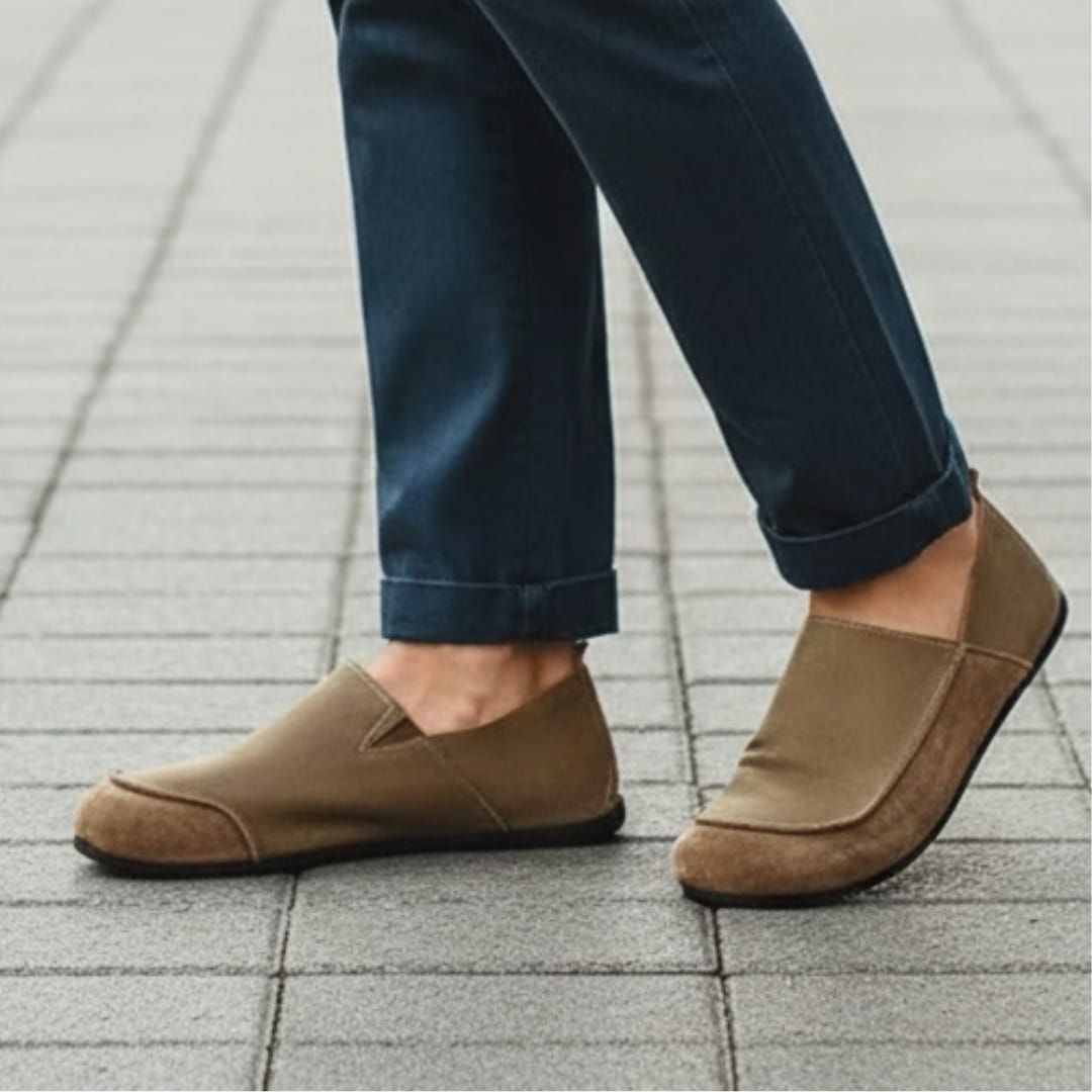 Simon Daim et Cuir Chaussures – Confort Souple À Enfiler Décontracté