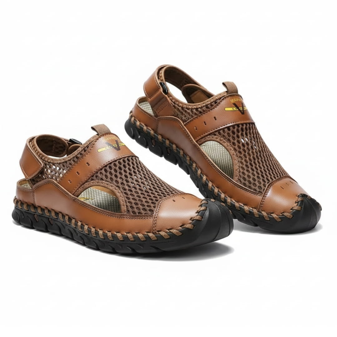 Quentin Sandales Fermées en Mesh – Semelle Antidérapante Style Outdoor d'Été