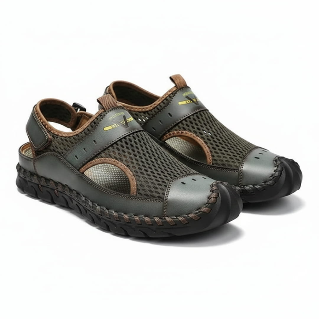 Quentin Sandales Fermées en Mesh – Semelle Antidérapante Style Outdoor d'Été