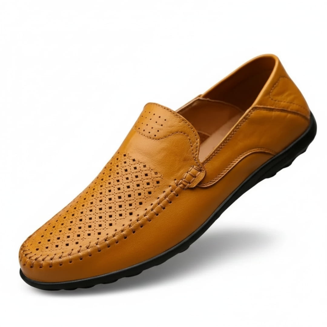 Ricardo Mocassins en Cuir Respirants – Semelle Confort Style Casual Chic