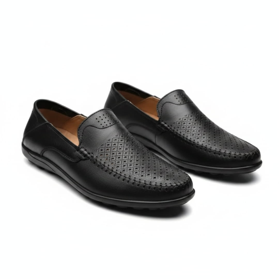 Ricardo Mocassins en Cuir Respirants – Semelle Confort Style Casual Chic