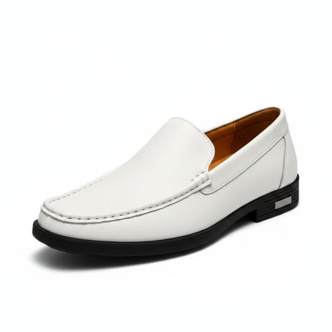 Alberto Mocassins en Cuir – Confort Durable Chaussures À Enfiler Habillées