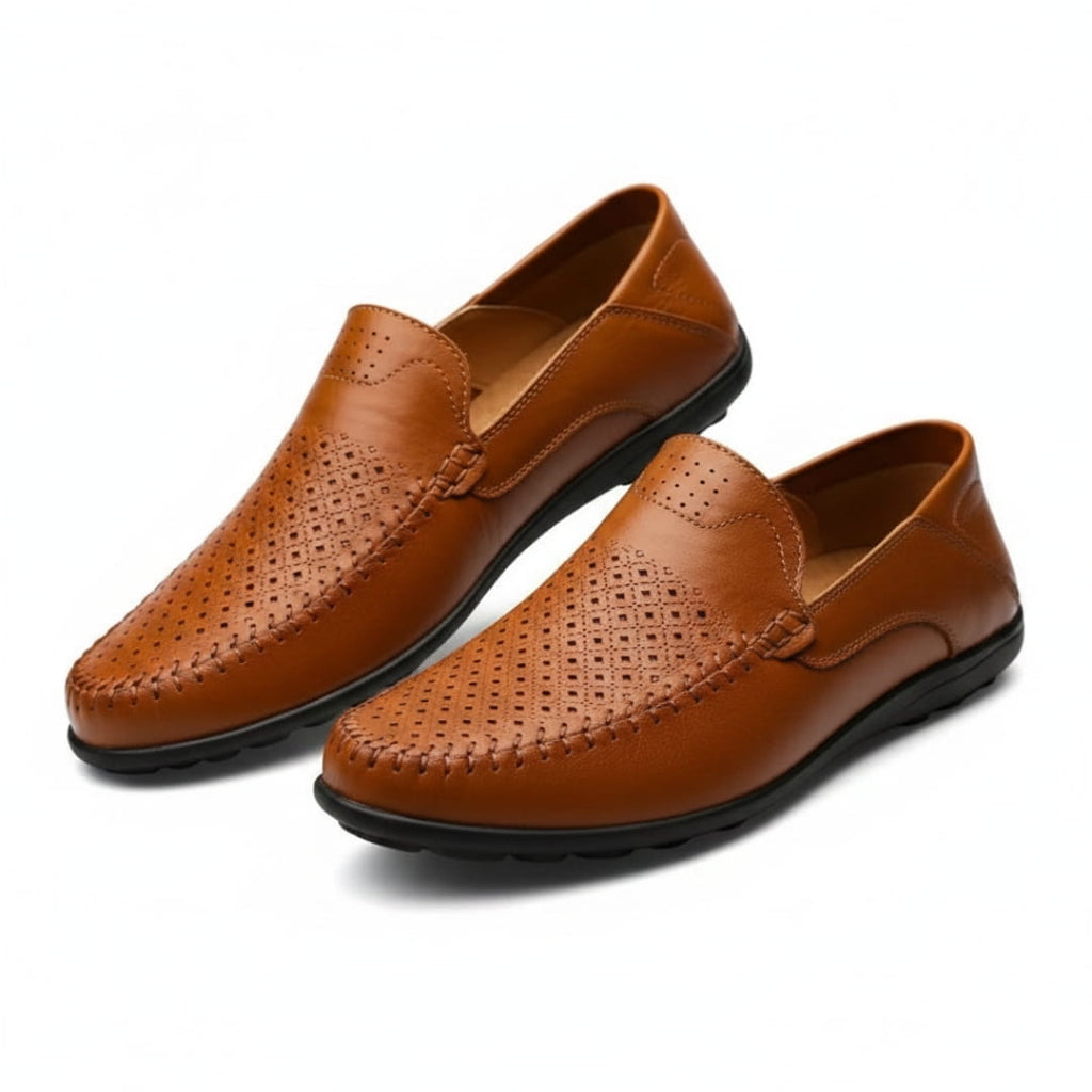 Ricardo Mocassins en Cuir Respirants – Semelle Confort Style Casual Chic