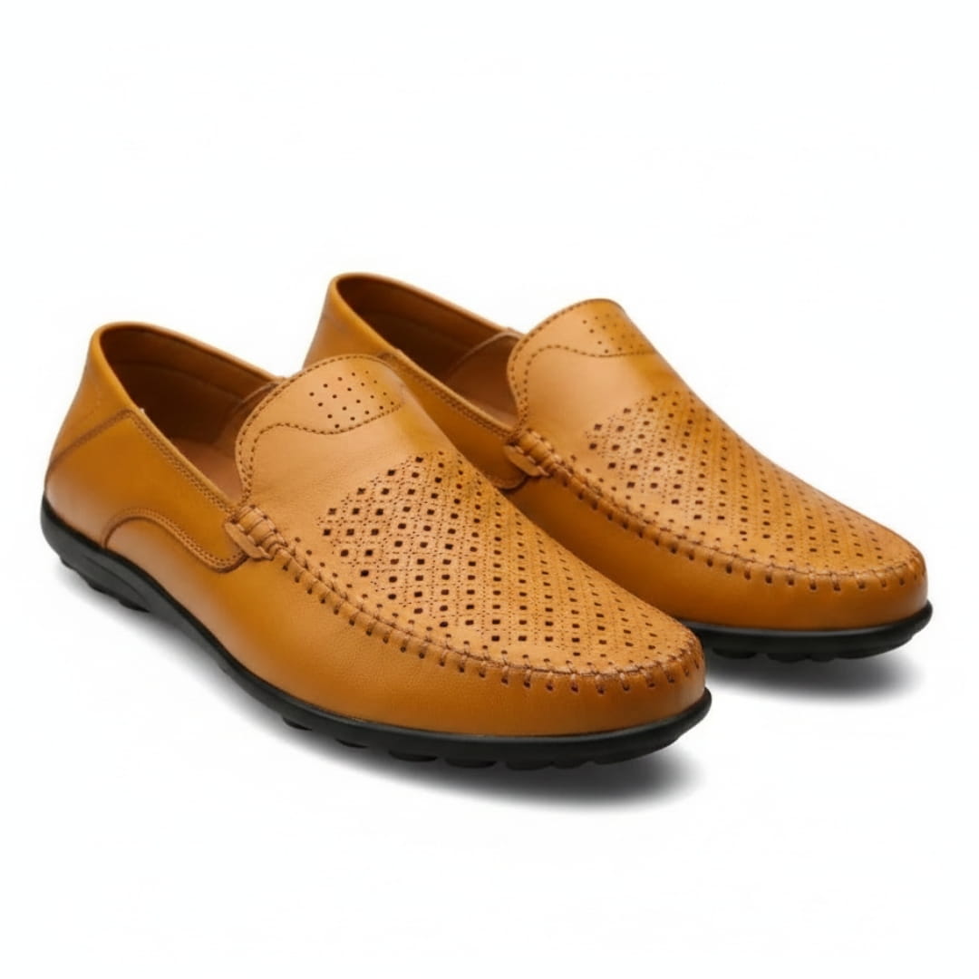 Ricardo Mocassins en Cuir Respirants – Semelle Confort Style Casual Chic