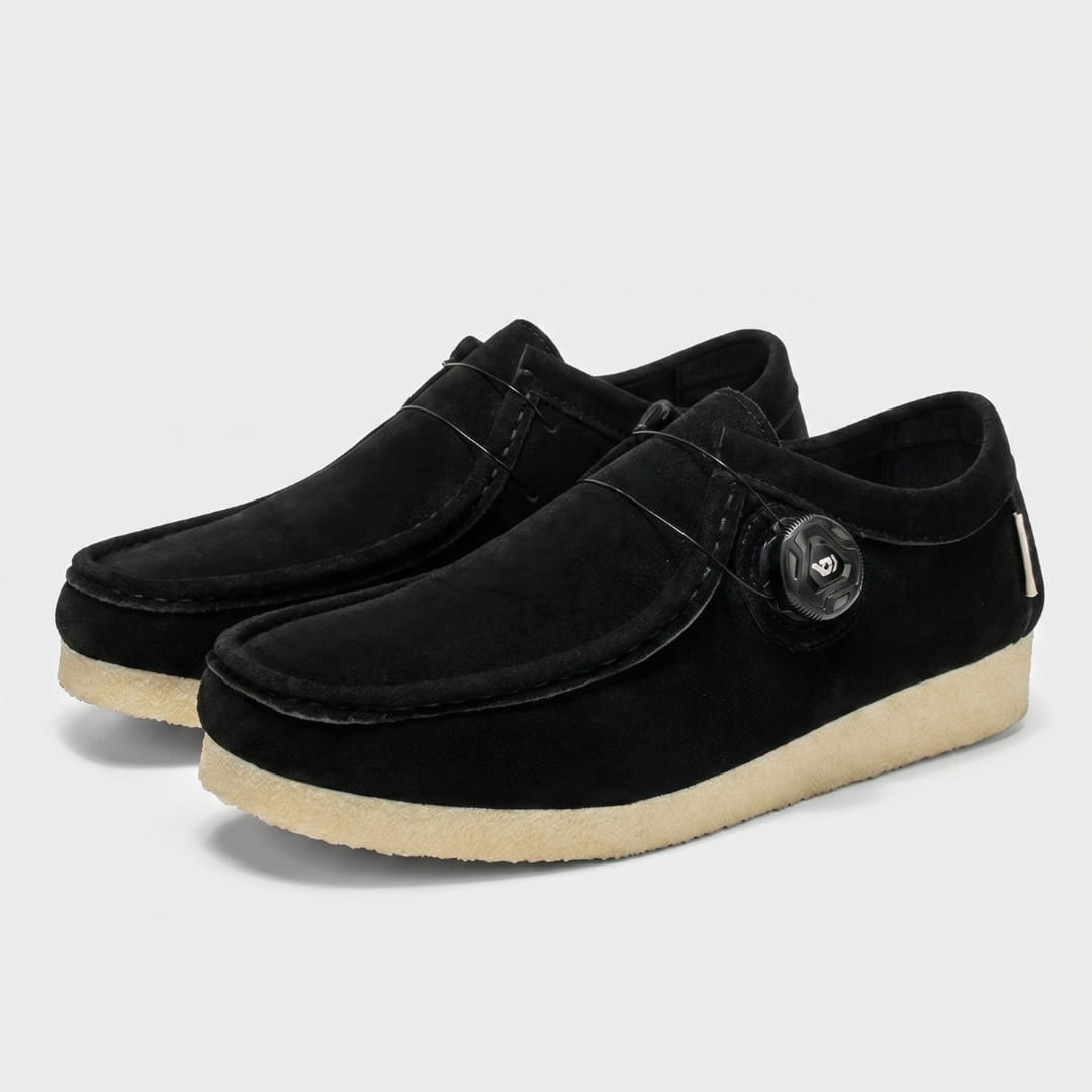 Harrington Mocassins en Daim Premium – Souliers Confort Léger à Ajustement Rapide