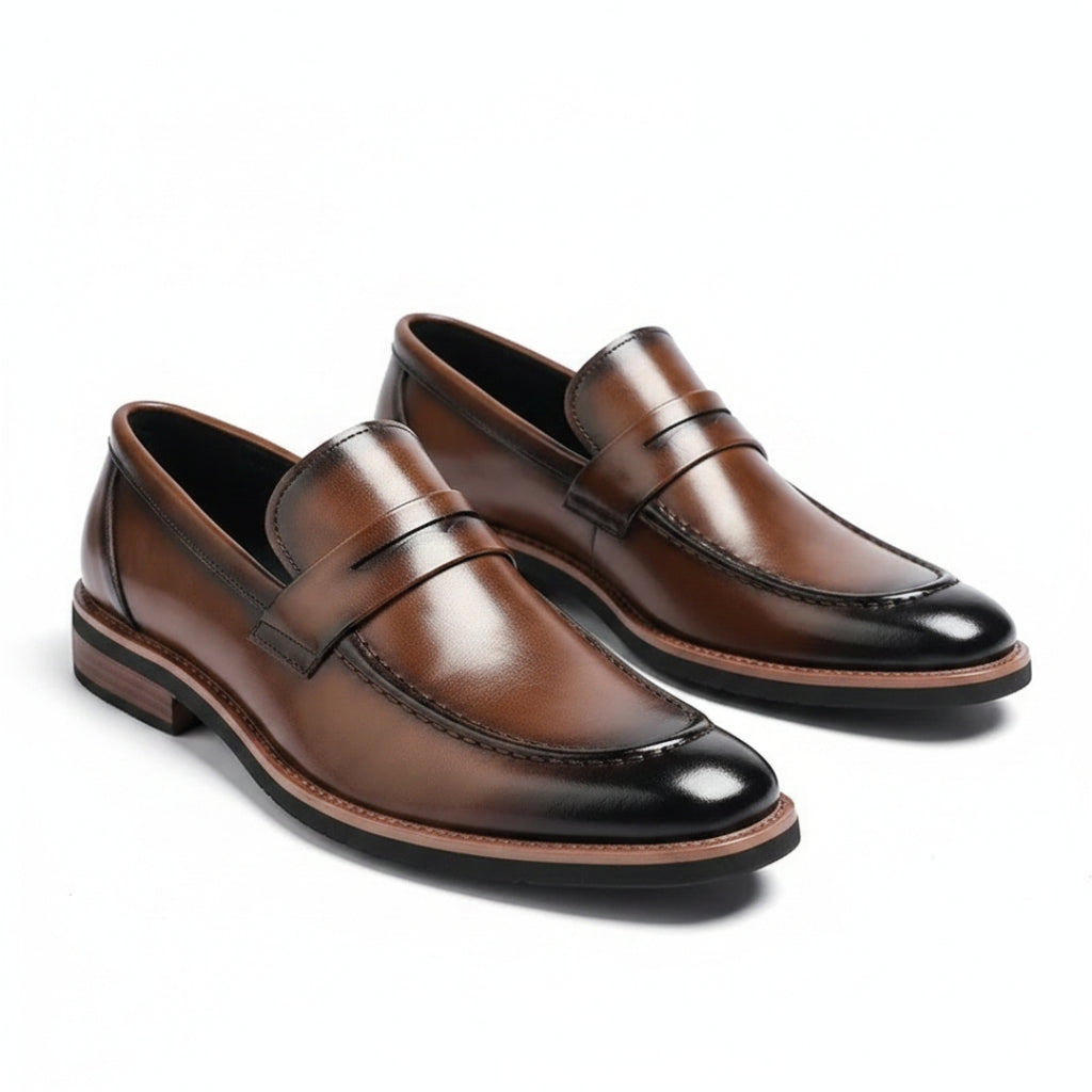 Montari Mocassins Penny en Cuir – Confort Durable Chaussures À Enfiler