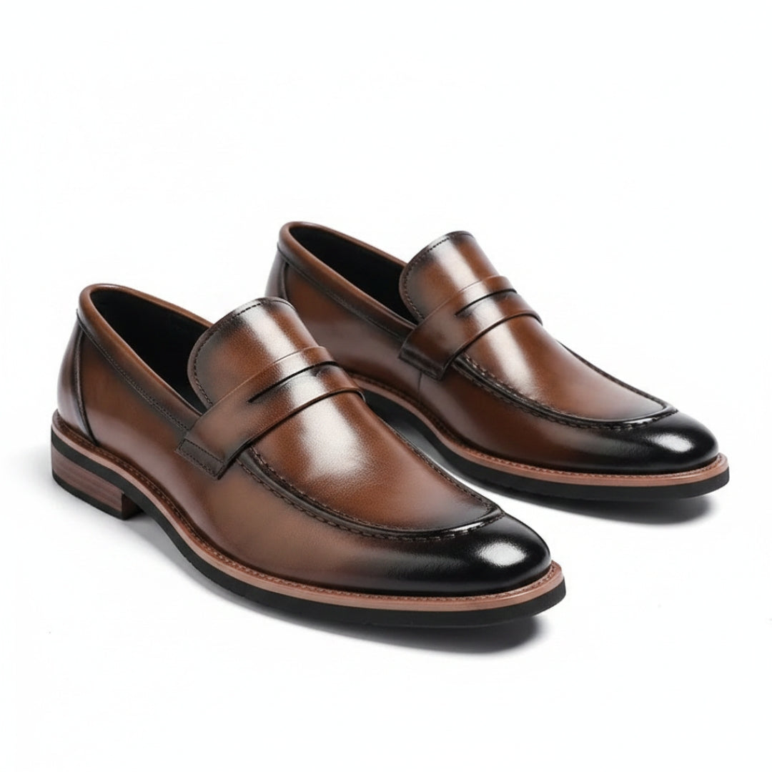 Montari Mocassins Penny en Cuir – Confort Durable Chaussures À Enfiler