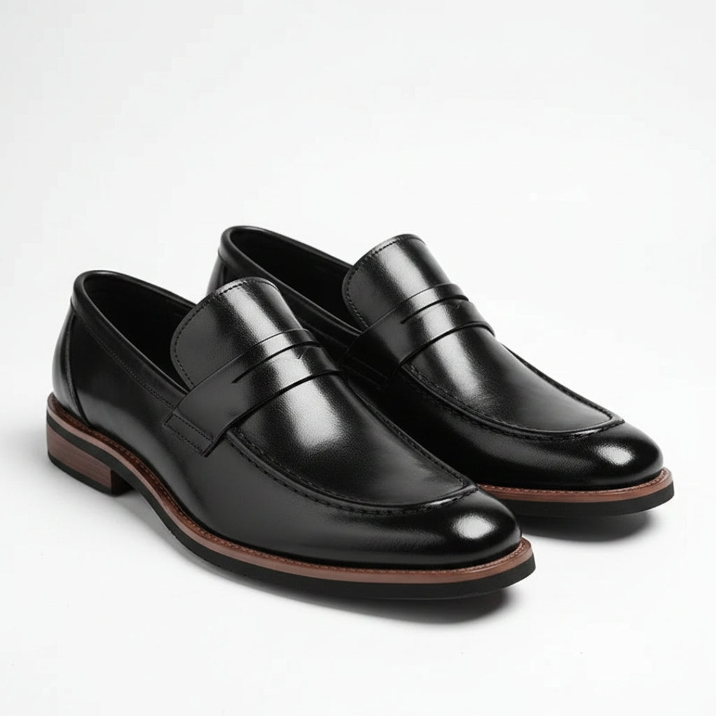 Montari Mocassins Penny en Cuir – Confort Durable Chaussures À Enfiler