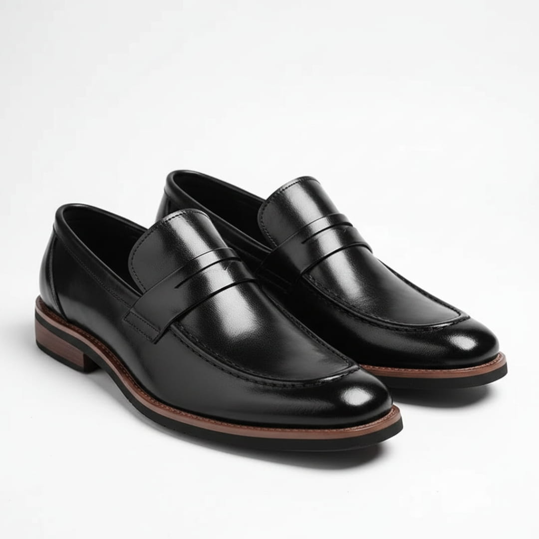 Montari Mocassins Penny en Cuir – Confort Durable Chaussures À Enfiler