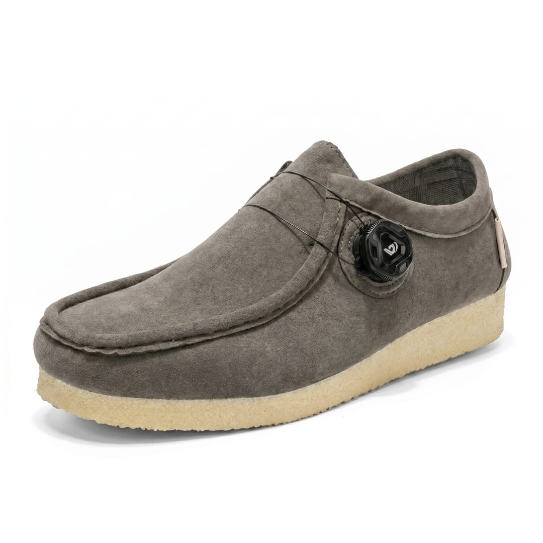 Harrington Mocassins en Daim Premium – Souliers Confort Léger à Ajustement Rapide