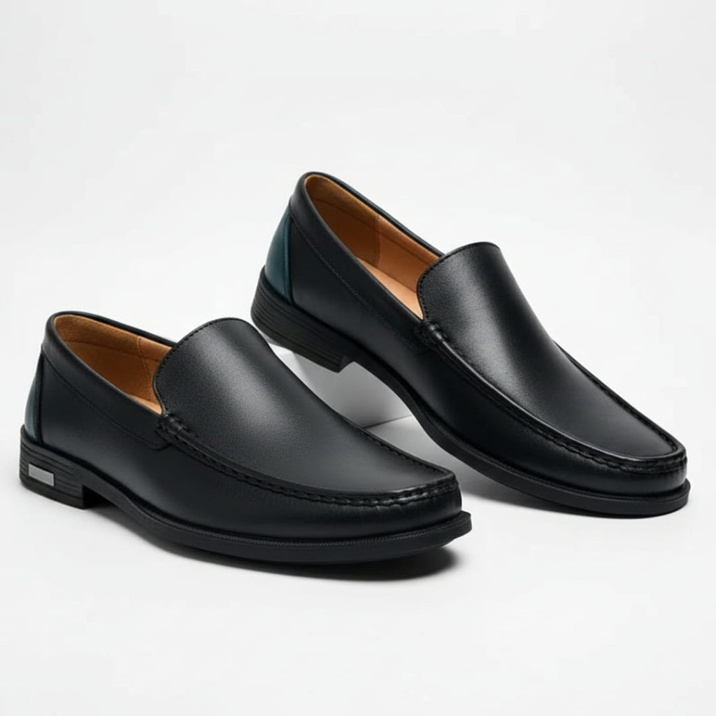 Alberto Mocassins en Cuir – Confort Durable Chaussures À Enfiler Habillées