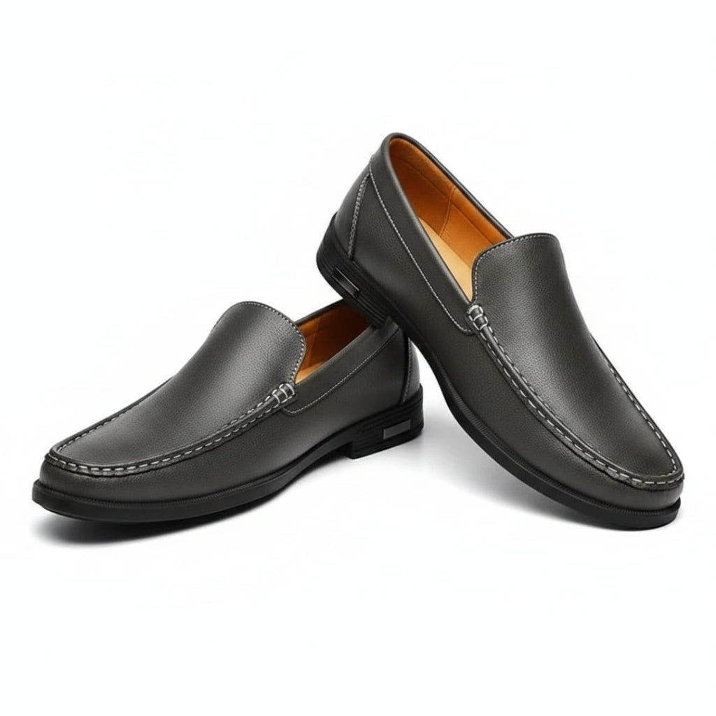 Alberto Mocassins en Cuir – Confort Durable Chaussures À Enfiler Habillées