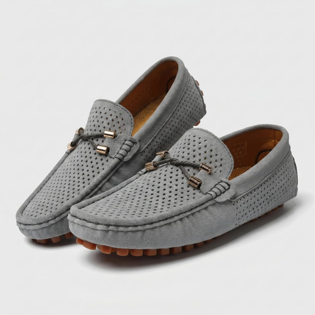 Clément Mocassins Driving en Cuir Souple – Chaussures Légères Casual à Enfiler