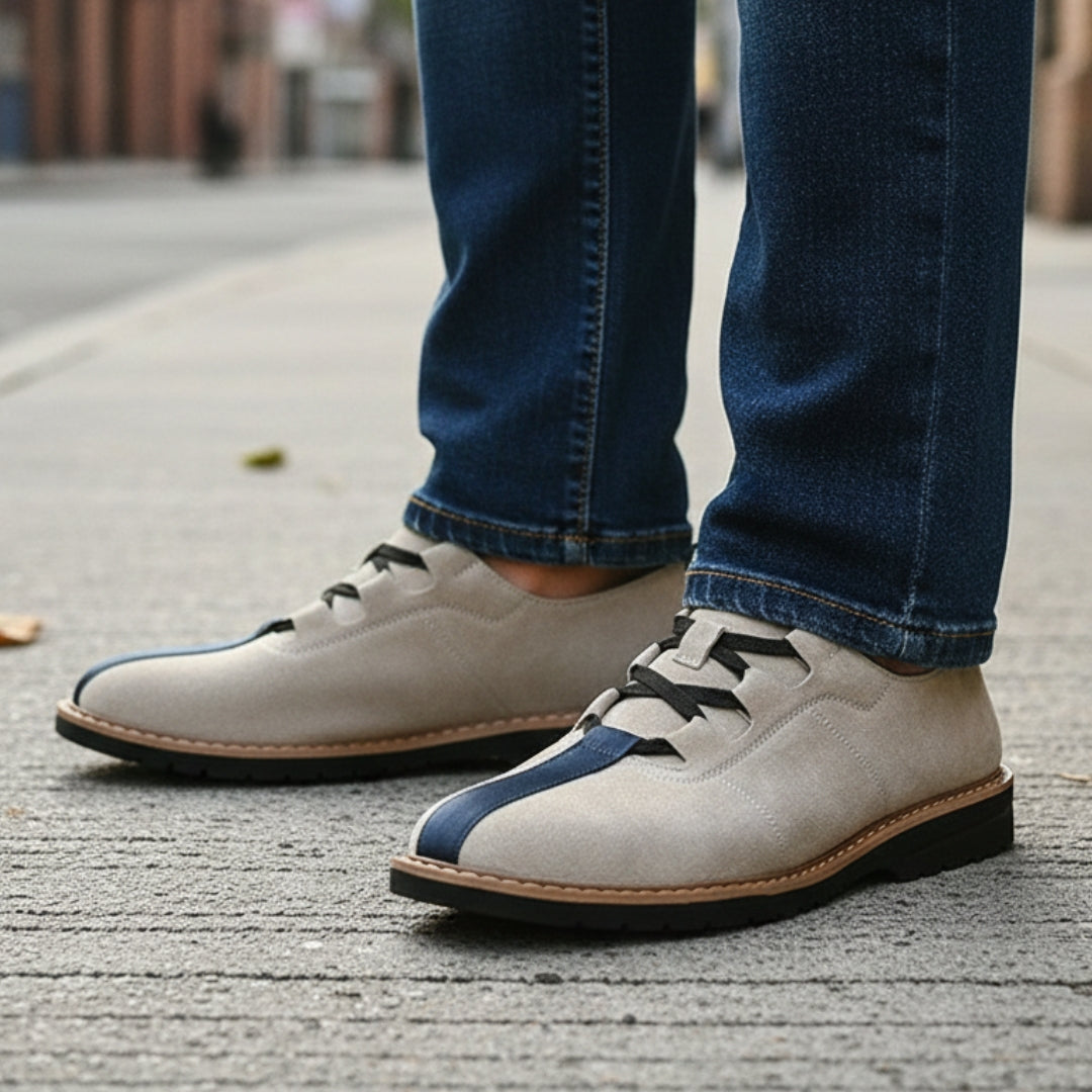 André Daim Basket Sneakers – Oxford Confort Robustes Chaussures Casual