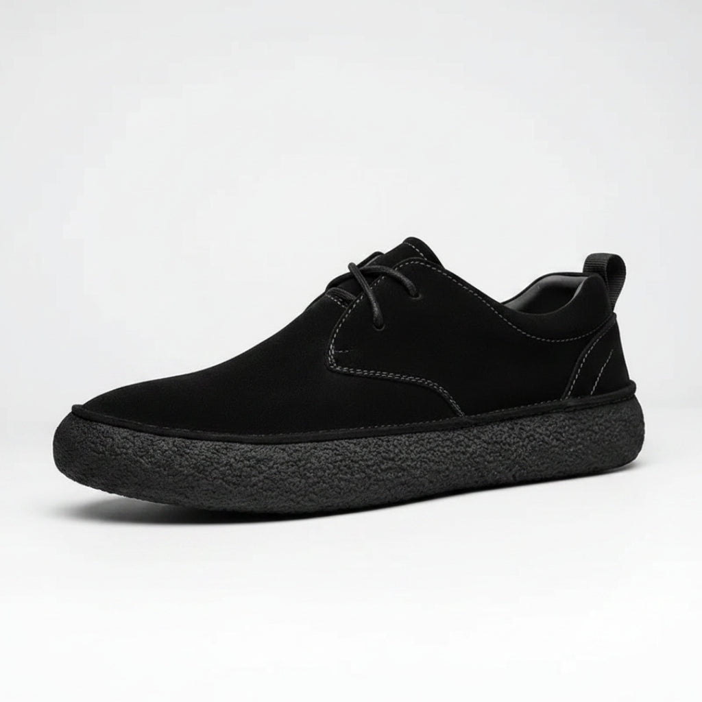 Bristol Chaussures en Daim Premium Confort Souple Semelle Caoutchouc Flexible
