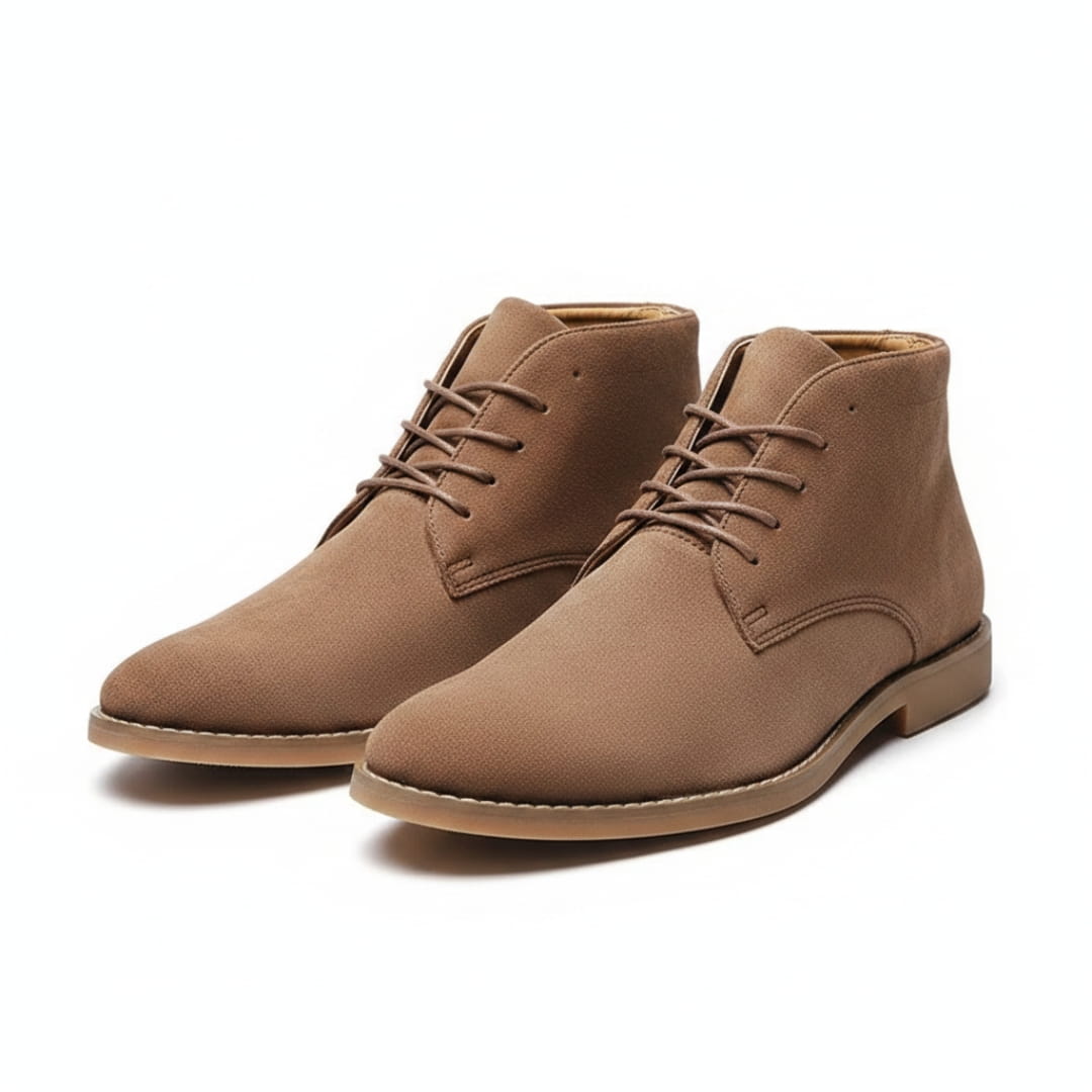 Olivier Bottes Chelsea Lace-Up en Daim Bottines Confort Durabilité