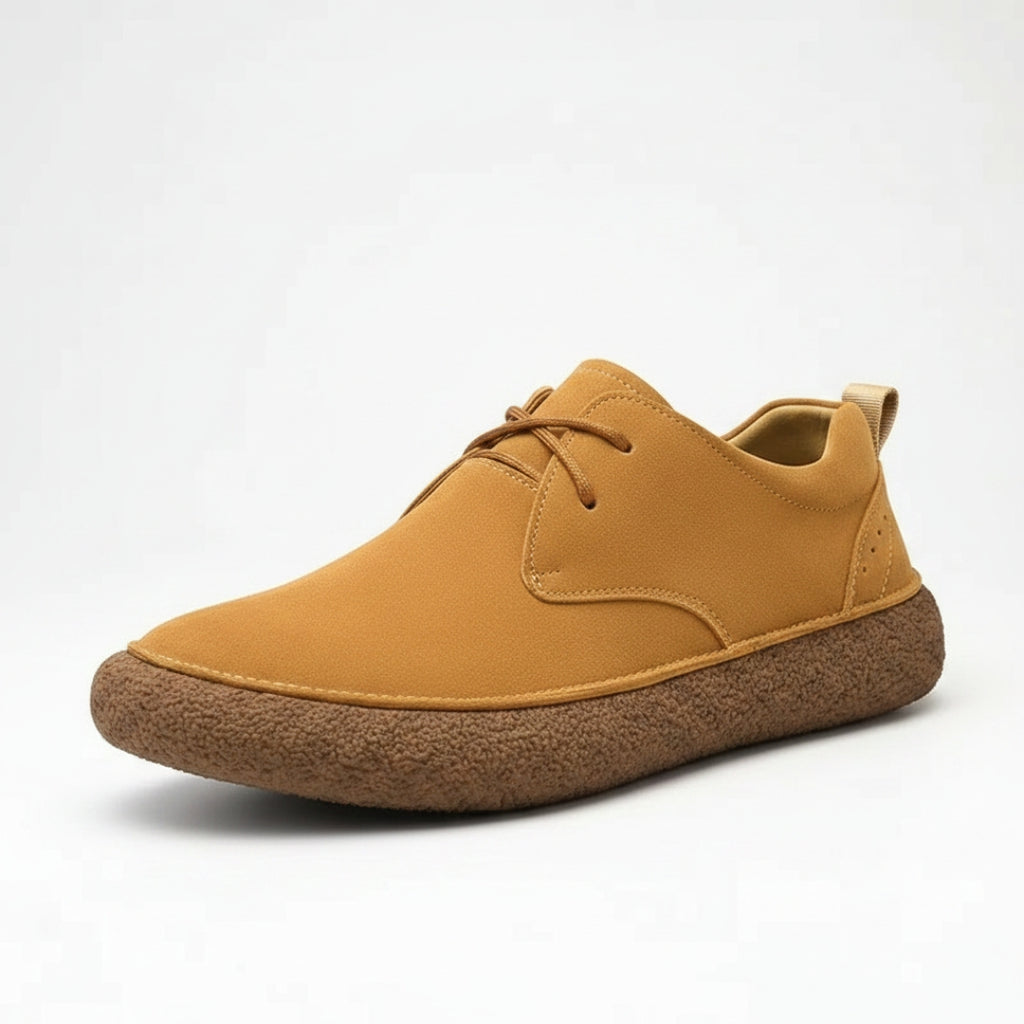 Bristol Chaussures en Daim Premium Confort Souple Semelle Caoutchouc Flexible