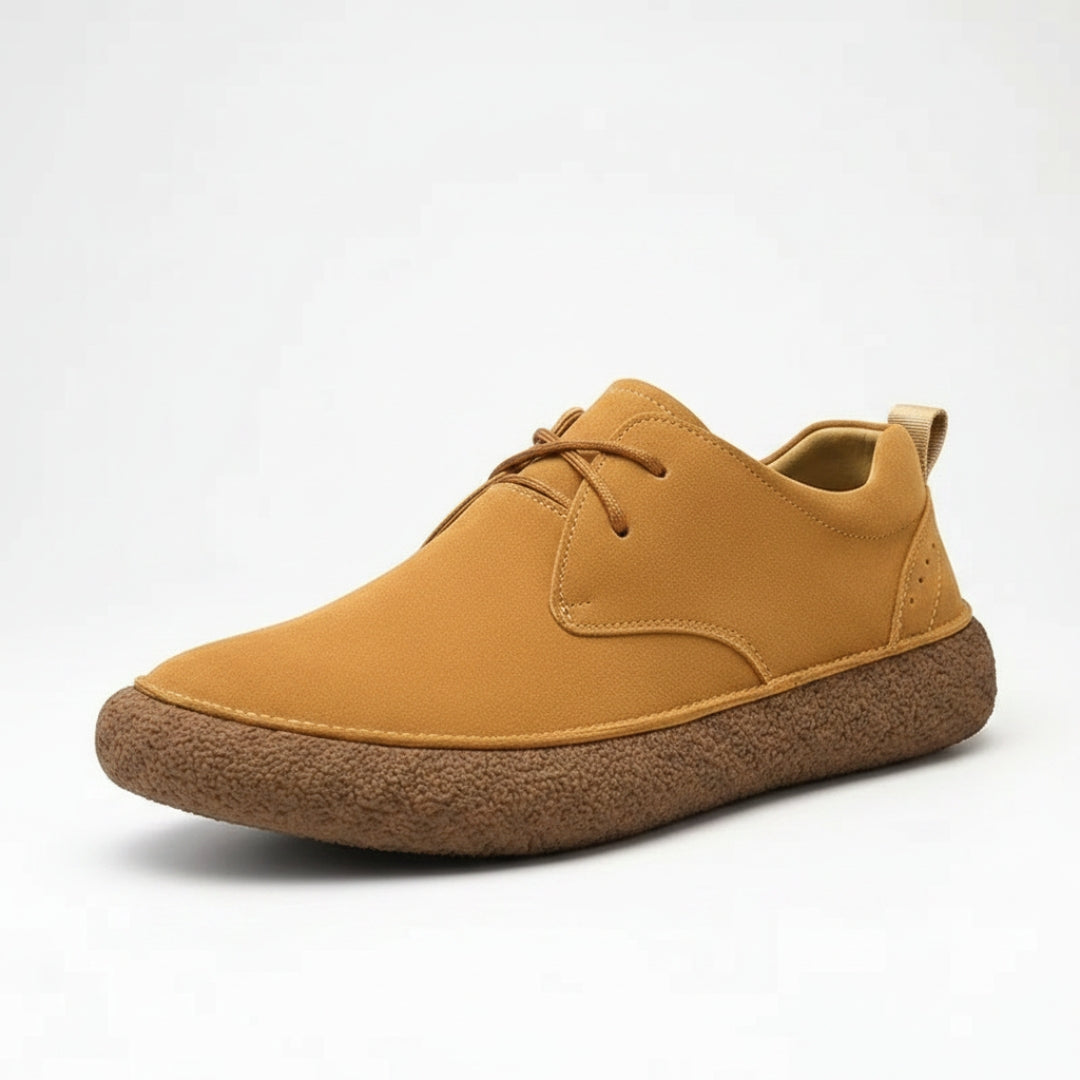 Bristol Chaussures en Daim Premium Confort Souple Semelle Caoutchouc Flexible