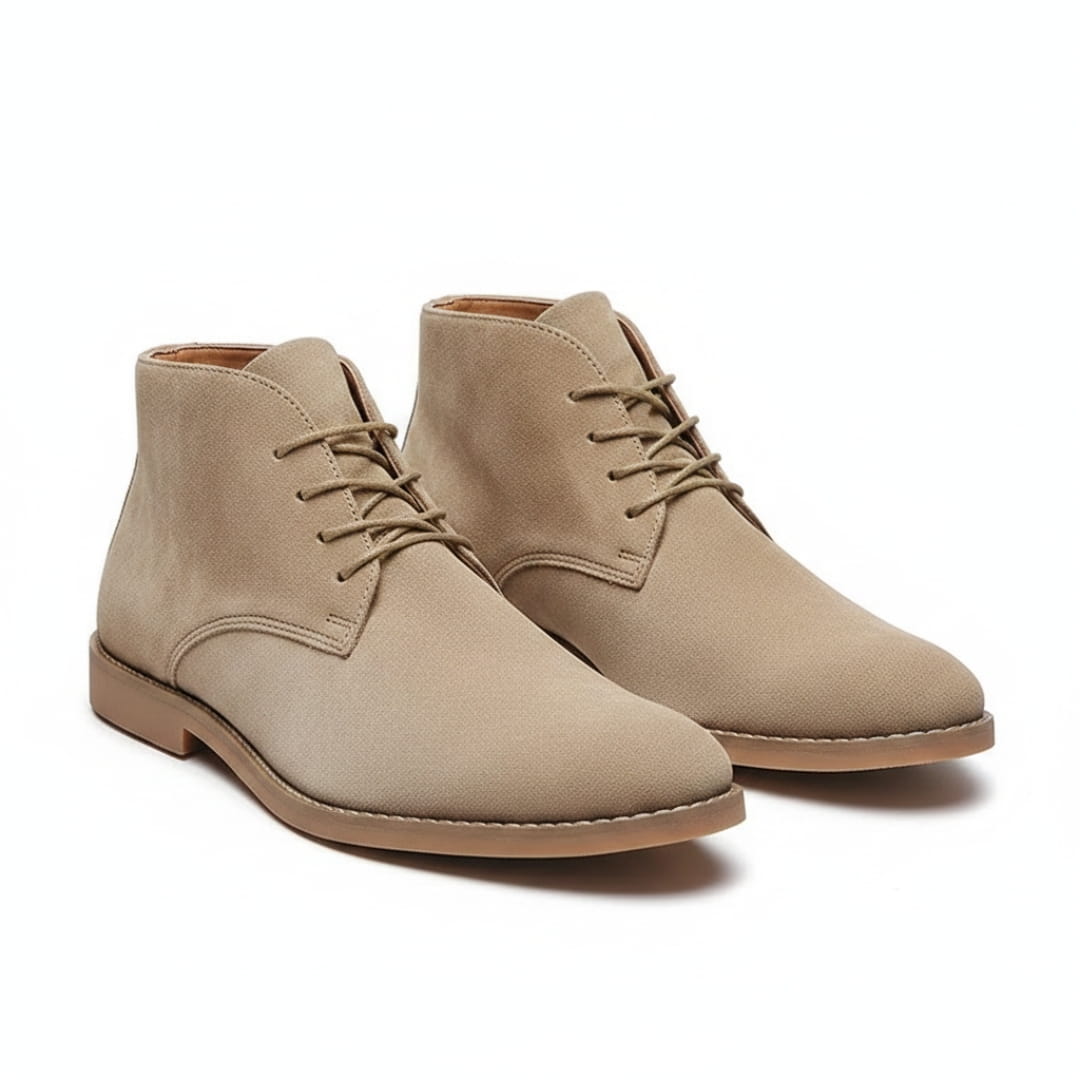Olivier Bottes Chelsea Lace-Up en Daim Bottines Confort Durabilité