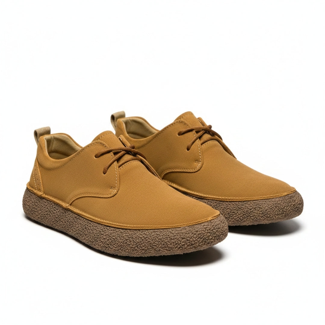 Bristol Chaussures en Daim Premium Confort Souple Semelle Caoutchouc Flexible